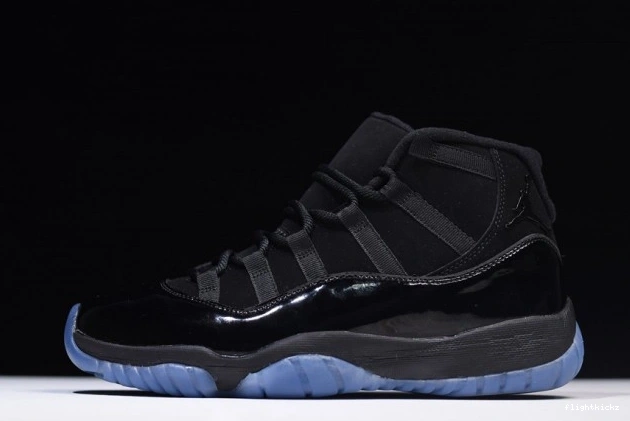 Jordan Cap 378037-005 Gown 11 and Air black 1202